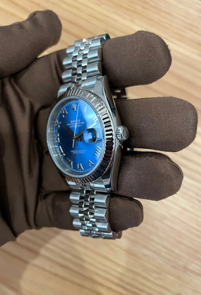 Rolex Datejust 41 Azzurro Blue Full Set